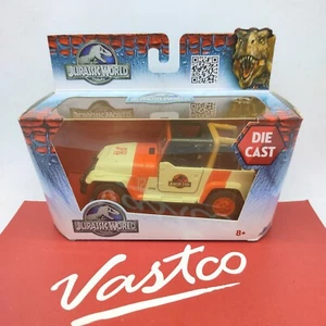 2015 Jada Toys Jurassic World Jeep Wrangler Diecast 1:32 Scale #24038 - Picture 1 of 6