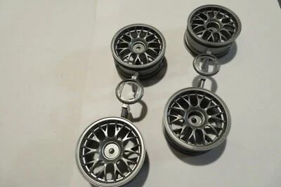 Tamiya Grey Porsche 911/ BMW M3 GT BBS Wheels (50471/50742) - (4pcs.) - Image 1 of 2