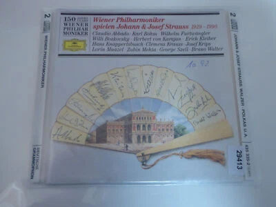 WIENER PHILHARMONIKER : spielen Johann & Josef Strauss DG  > VG (2CD) - Bild 1 von 3