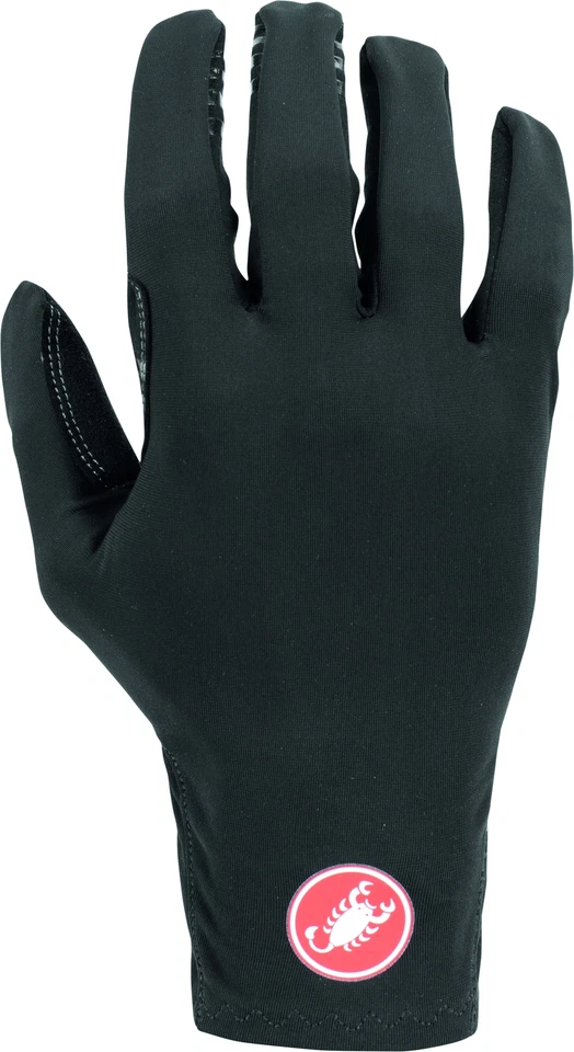 CASTELLI LIGHTNESS 2 FULL-FINGER CYCLING GLOVES BLACK MEN’S XL