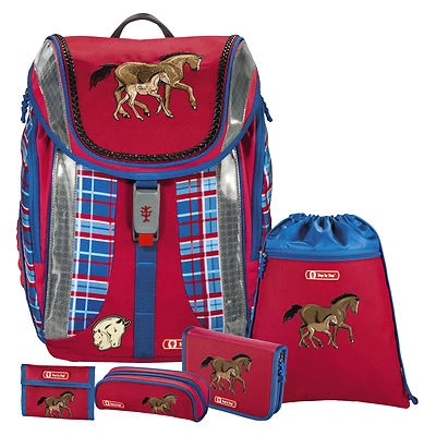 HORSE FAMILY - Pferd - FLEXLINE Schulranzen-Set 5tlg. Step by Step Hama  - Bild 1 von 2