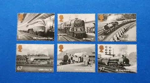 Great Britain Stamps, Scott 2827-2832 Complete Set MNH Cover