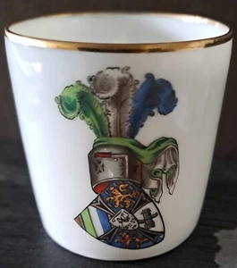 Mokkatasse Corps HASSO-NASSOVIA Marburg 1925 Rosenthal Studentika Student - Bild 1 von 3