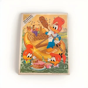 Woody Woodpecker vintage 1977 Walter Lance Jigsaw Puzzle 100 Piece - Picture 1 of 6