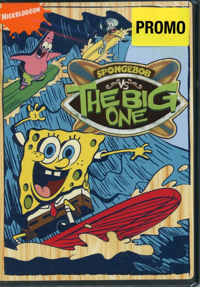 SPONGEBOB vs THE BIG ONE - DVD 2009 PROMO Special Features BRAND NEW Sealed - Image 1 of 1
