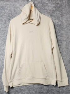 NWD RUXEN HOODIE MENS Large White Pullover Hoodie jacket Kangaroo Pocket - Picture 1 of 8
