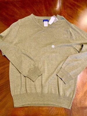 Nueva Camisa Suéter Fundamental Para Hombre Manga Larga Mediana Cuello en V Ediciones Básicas Foto 1 de 4