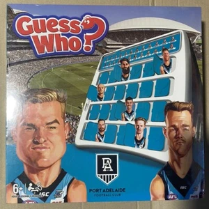 Guess Who? Board Game Port Adelaide AFL Limited Edition BrandNew Sealed Football - Picture 1 of 2