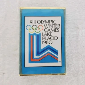 Vintage Olympic Playing Cards 1980 Lake Placid Winter Games Congress Brand - Picture 1 of 9