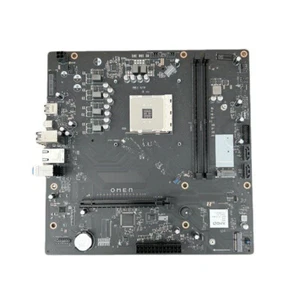 For HP OMEN GT1 CHIPSET B450 SOCKET AM4 DESKTOP MOTHERBOARD L96321-001 with I/O - Picture 1 of 4