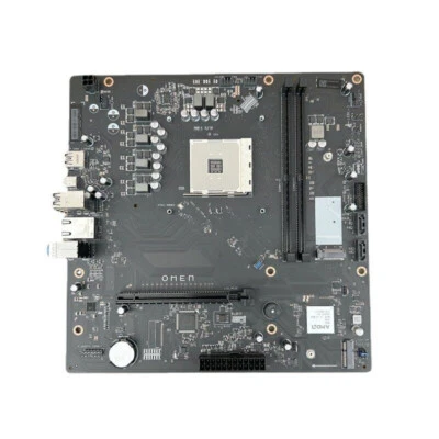 For HP OMEN GT1 CHIPSET B450 SOCKET AM4 DESKTOP MOTHERBOARD L96321-001 with I/O - Image 1 of 4