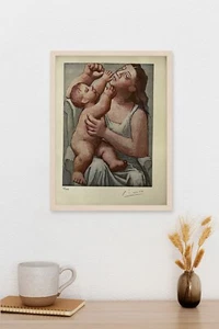 ORIG. PABLO PICASSO SIGNED PRINT – INCLUDES COA & $3,500 APPRAISAL - Free Frame - Picture 1 of 12