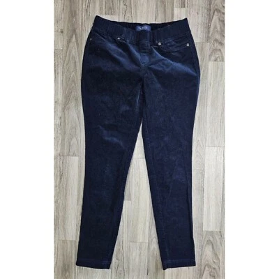 Talbots Womens Size 2 Petite Pull On Skinny Corduroy Navy Blue Jeggings Pants - Image 1 of 4