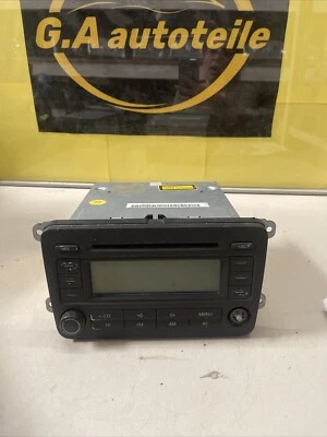 Radio RCD 300 BVX Blaupunkt 7649221360 1K0035186 L  1K0 035 186 L VW Golf V 1K  - Bild 1 von 4
