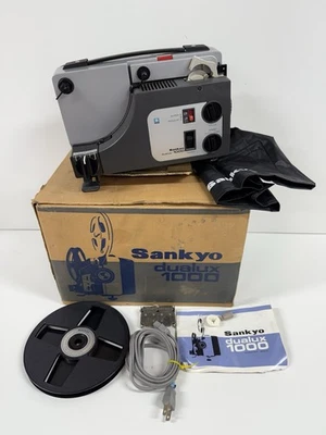 Proyector SANKYO Dualux 1000 Dual Format Super 8 y Regular 8; con caja y manual  Foto 1 de 4