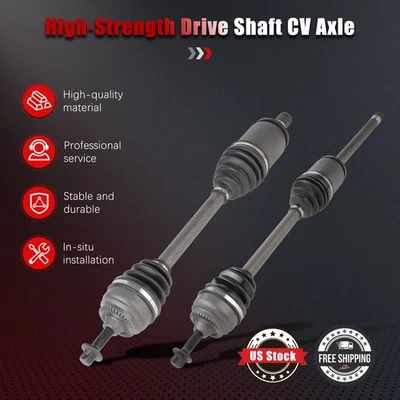 2Pcs Front Left Right CV Axle Fit for 2014-2018 BMW 640i xDrive Gran Coupe 3.0L - Изображение 1 из 4