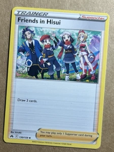 Pokemon Crown Zenith Friends in Hisui 130/159 - Picture 1 of 1