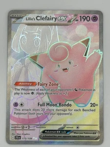 Lillie's Clefairy ex 173/159 Sv09: Journey Together Holo - Picture 1 of 2