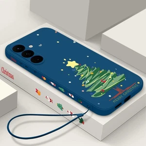 Christmas Tree Case For Samsung Galaxy S25 FE Edge S24 Ultra S23 S22 Plus Cover - Picture 1 of 18