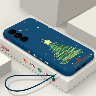 Christmas Tree Case For Samsung Galaxy S25 FE Edge S24 Ultra S23 S22 Plus Cover - Image 1 of 4