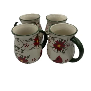TEMPTATIONS BY TARA WINTER WHIMSEY COFFE MUG TEA CARDINAL LOOK UNUSED - Picture 1 of 7