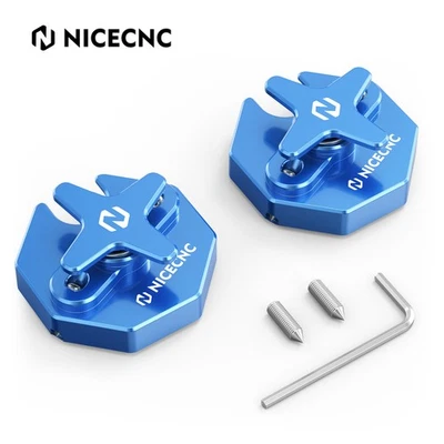 CNC Fork Knob Adjuster Set For Sherco SE 125-300 SEF 300 450 Factory 2019-2025 - Imagen 1 de 4