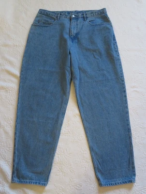 MENS FRESHJIVE BAGGIES SINGLE FLY JEANS, SZ 36 - Image 1 of 4