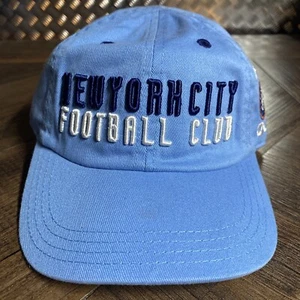 NWT Adidas NYCFC New York Infant / Toddler Blue Hat MLS "MY 1st CAP" Soccer - Picture 1 of 6