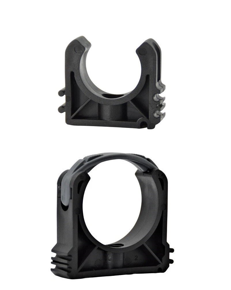 12 Stück PEX Clips, 25 Mm – Rohrschellen Aus Kunststoff, Weiß, Für Sanitär Und Heizung, Einfach Einrasten