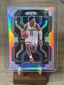 Panini Prizm Aaron Wiggins RC 2021-22 plata #286 OKC THUNDER - Imagen 1 de 1