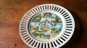 Los Angeles Collector Plate 8" in diameter. 1950's - Picture 1 of 6