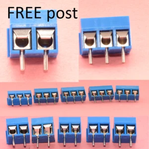PCB TERMINAL BLOCKS 2 & 3 WAY 15A 300V 5mm PITCH INTERLOCKING PACK OF 10 - Picture 1 of 6