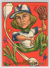 1993 Cardtoons Toad Stottlemyre #70 Toronto Tofu Jays