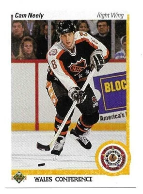 CAM NEELY 1990-91 UPPER DECK ALL STAR CARD NM-MT CONDITION - Image 1 of 2