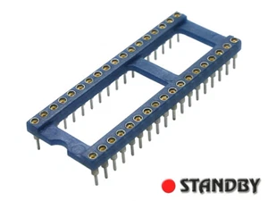 3pcs DIL IC Socket 36 pin Screw Machine Round hole pin EURO-DIP BU360Z - Bild 1 von 1