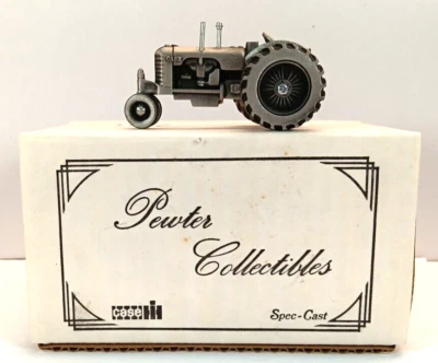 Spec Cast Pewter Farmall ZJD4 Case L Tractor-NIB - Image 1 of 4