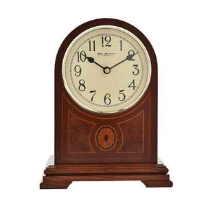 Widdop Wooden Barrister Chimming Mantel Clock W2833 - Picture 1 of 4