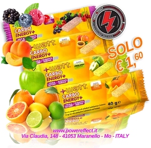 Carbo Energy+ - Energieriegel mit Fruchtgeschmack 40g - +Watt - Bild 1 von 15