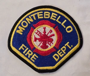 Parche de hombro difícil de encontrar del Departamento de Bomberos de California de Montebello/Condado de Los Ángeles - Imagen 1 de 2