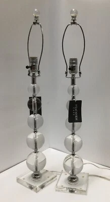 Safavieh Lighting Collection Clear Crystal 29-inch Table Lamp (Set of 2) - Image 1 of 2