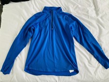 Nike Running Dri Fit Element Blue Top Size M