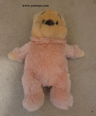 Peluche rosa Winnie the Pooh de los parques de Disney Disney Disneyland DisneyWorld Foto 1 de 3