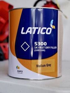 KAPCI HI-SOLIDS ACRYLIC LACQUER PRIMER SURFACER GRAY GALLON SIZE! FREE SHIPPING! - Picture 1 of 1