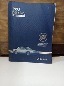1993 Buick Riviera Service Shop Manual Original - Picture 1 of 6