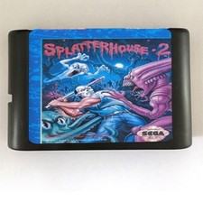 Splatterhouse 2 16-Bit Fits Sega Genesis Mega Drive Game 