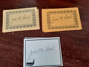 Jean Auel Signed Bookplate - Imagen 1 de 1