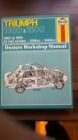 Haynes Manual - Triumph Dolomite 1972 to 1979