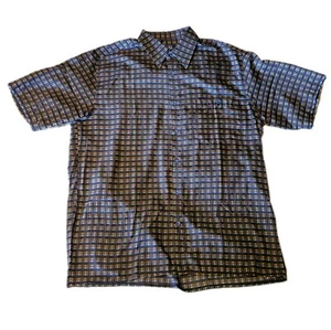 VAG Men's Shirt by Victor Grynberg Size L, Navy, Button Up, Made In Australia - Picture 1 of 9