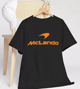 Mclaren Shirt Lando Norris 2025 Papaya Tee Racing Driver Fan Gift Idea Apparel - Picture 1 of 10