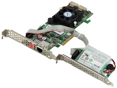 ARECA SAS RAID ARC-1223-8I PCIe + BBU - Image 1 of 2